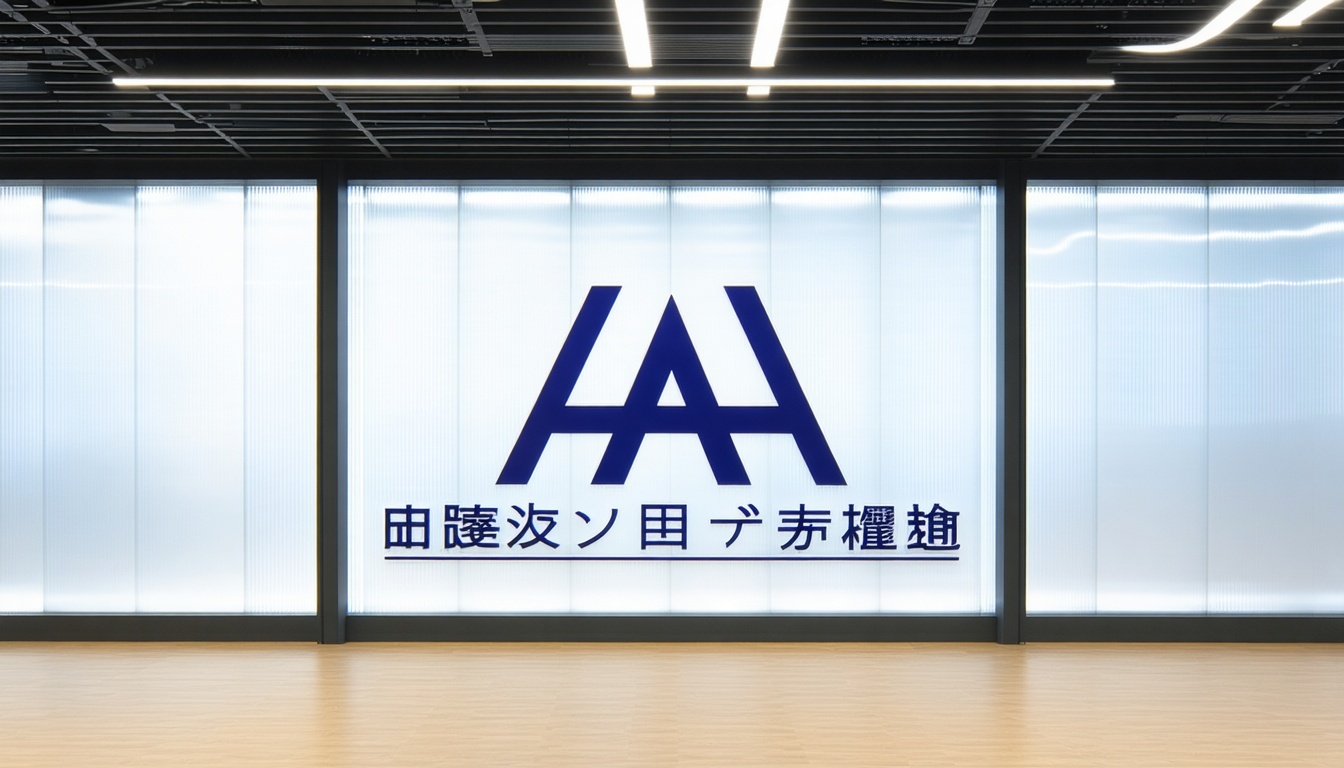 株式会社Aのロゴ